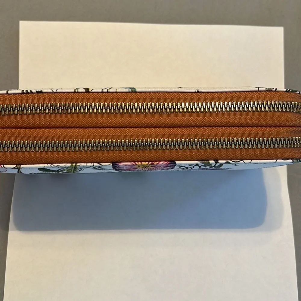 New Double Zipper Wallet Wristlet